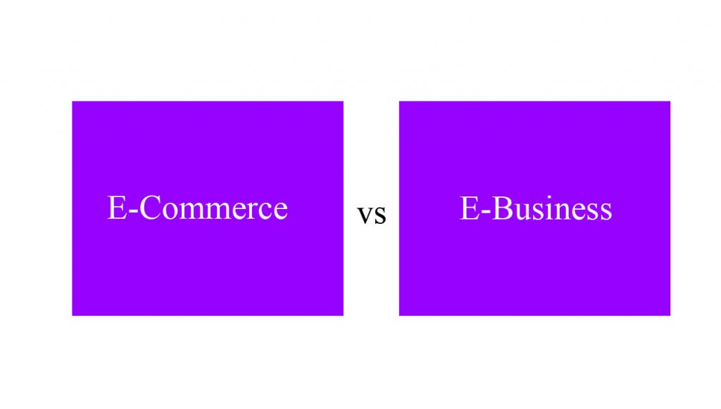What Is the Difference Between E-Commerce and E-Business?