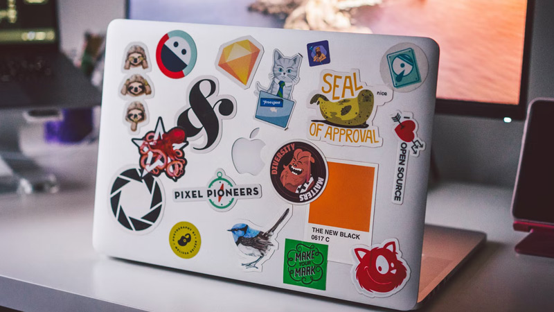 Stickers On Your Laptop: How To Put & Remove Them Safely