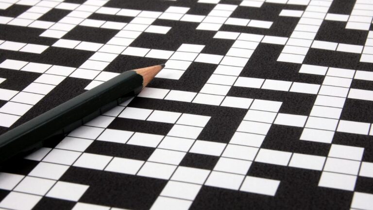 Crosswords: A Mental Workout to Keep the Brain Sharp and Ward Off Cognitive Decline