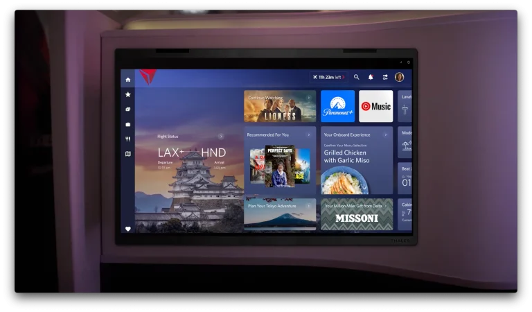 Delta Airlines upgrading to 4K seatback screens, adding cloud-based seatback experience, YouTube Premium, new personalized features and more