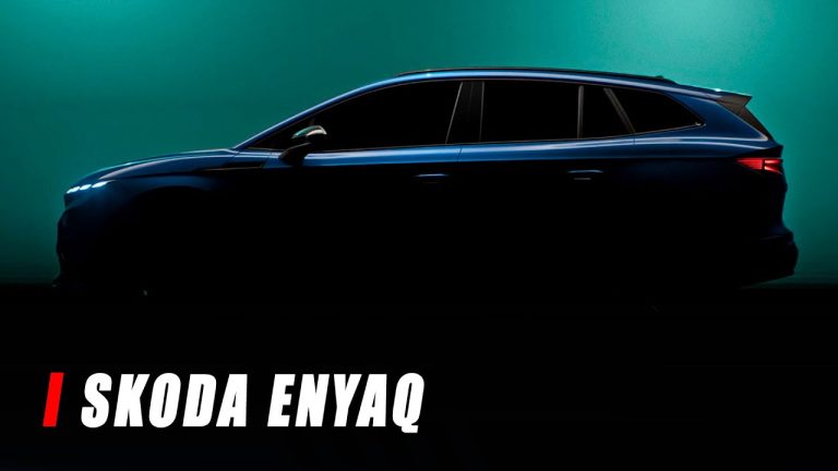 Skoda Gears Up for a Stylish Update with the 2025 Enyaq Electric Crossover