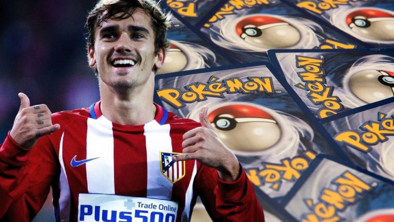 French Superstar Antoine Griezmann Trades Winning Jersey for - Pokémon Cards!