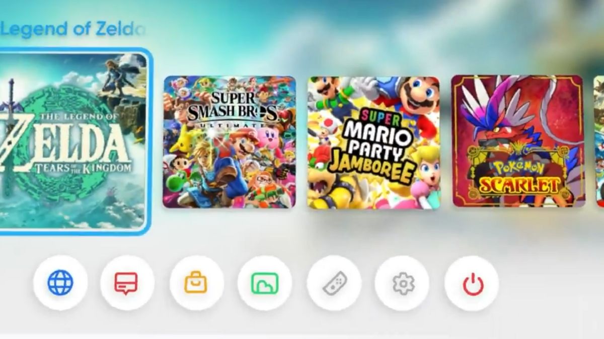 Fan Made Nintendo Switch 2 UI Concept Sets the Bar So High the Real One Might Disappoint