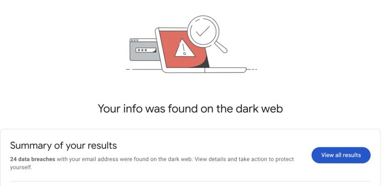 Google Discontinues Dark Web Report Feature