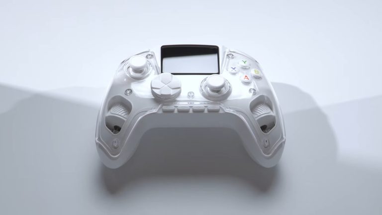 Anbernic Unveils New Wireless Controller Featuring Built-in Screen and Heart Rate Monitoring
