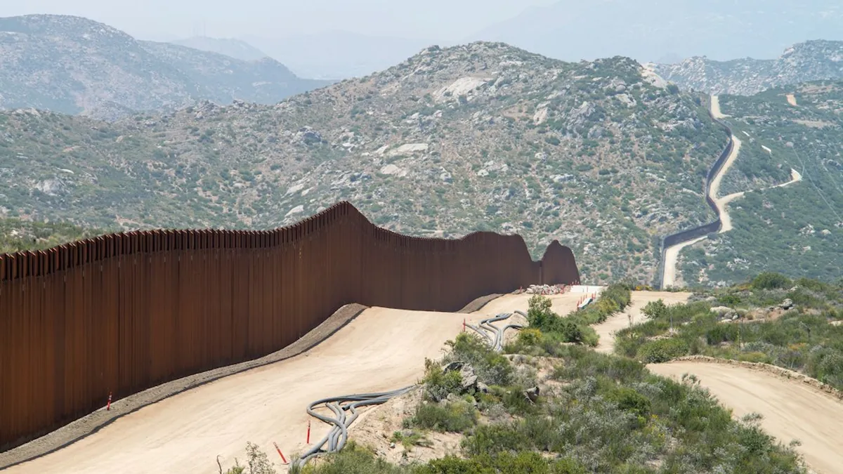Autonomous Ground Vehicles Patrolling Border Checkpoints
