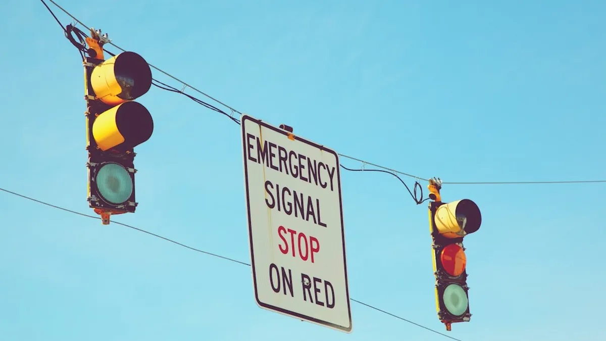 Electromagnetic Warfare Simulation Disrupting Communication Networks Through Coordinated Signal Jamming