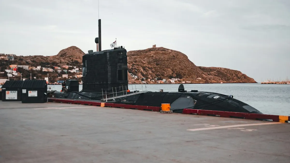 Oceanic Trench Surveyor – Fully autonomous submarine platform with advanced navigation systems and autonomous obstacle detection for comprehensive deep